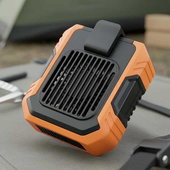 Werlona – Portable Mini Waist Fan with Rechargeable Battery and Lightweight Design