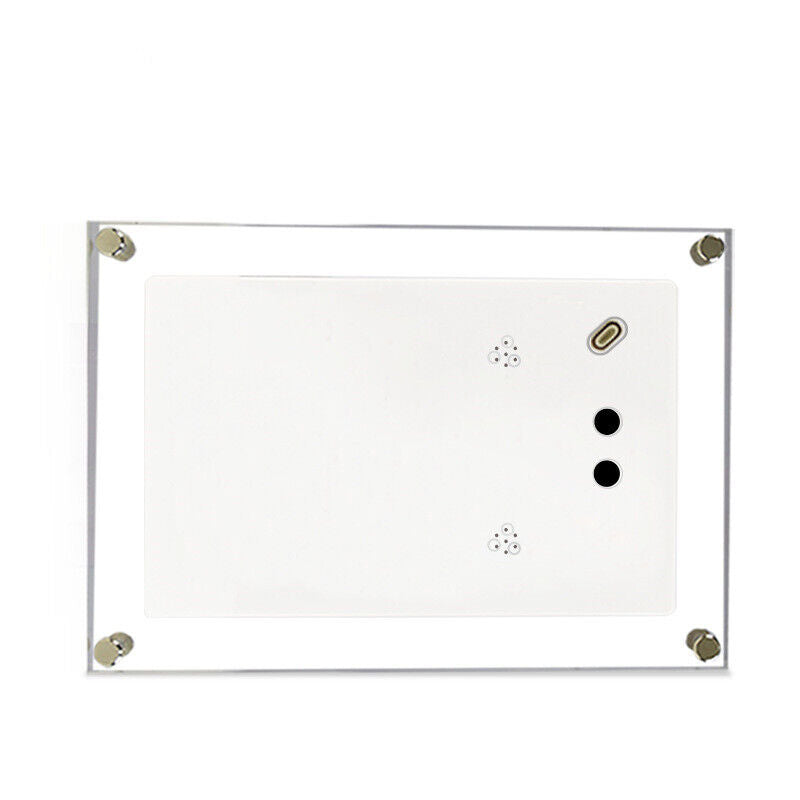 Digital Acrylic Photo Frame with Video Playback and USB-C