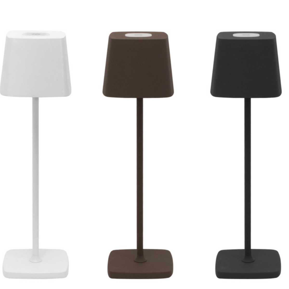 Dimmable Wireless Table Lamp with Touch Control, Aluminium and Acrylic Design