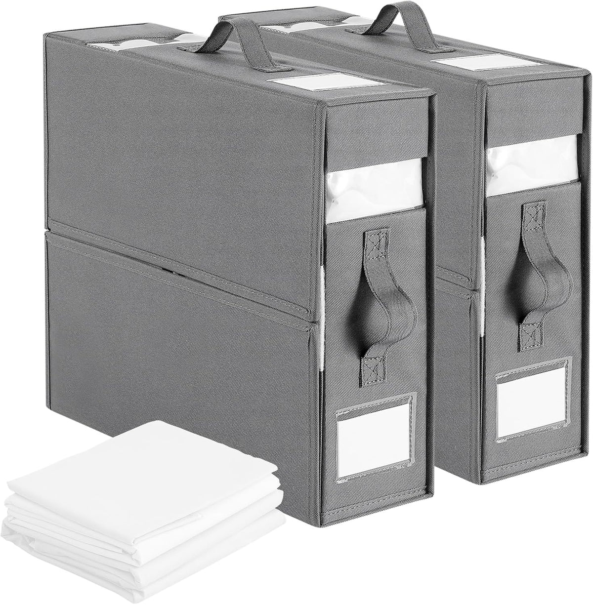 Foldable Bedding Storage Organiser for Neat Linen Storage