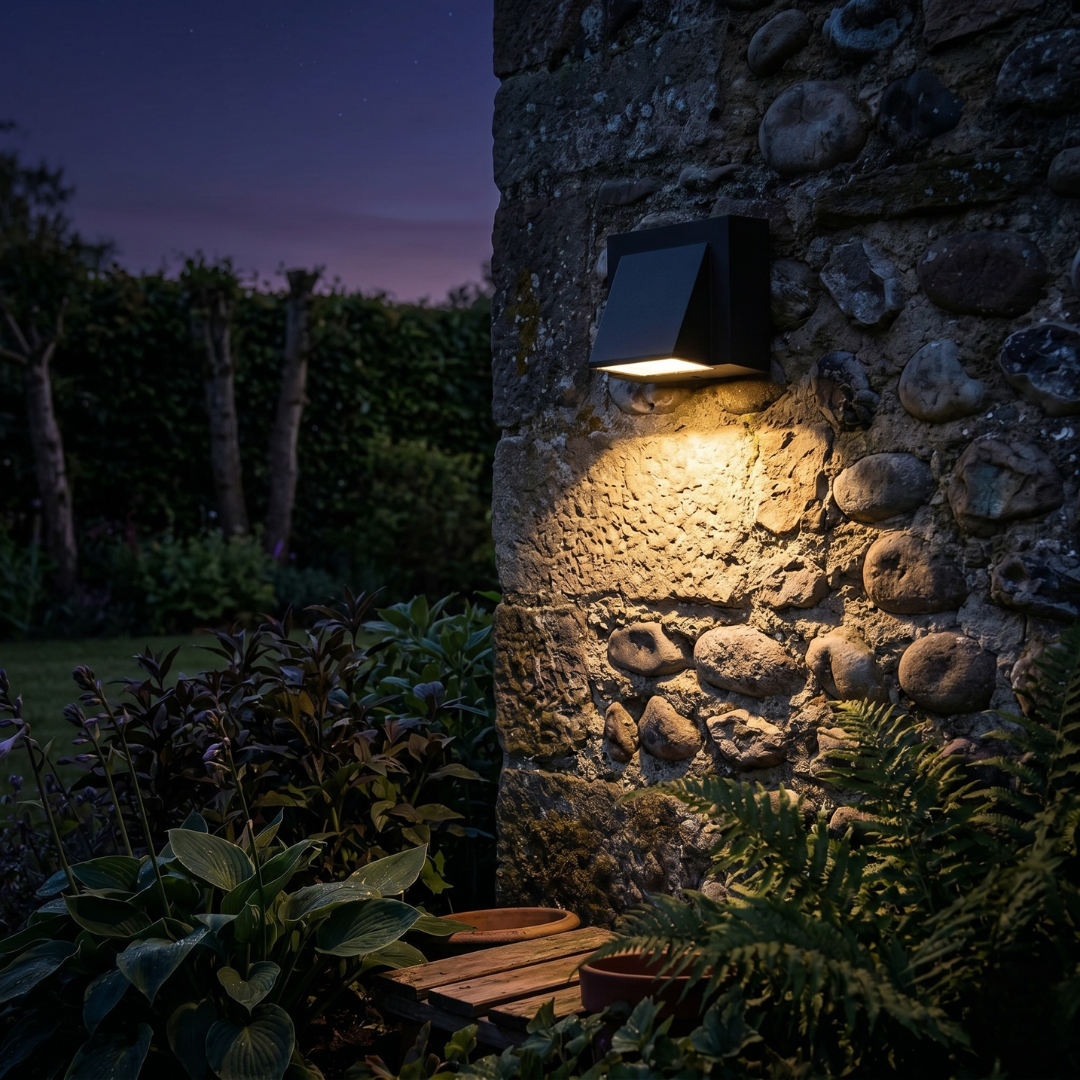 IP65 Outdoor Wall Sconce with Integrated 5W LED