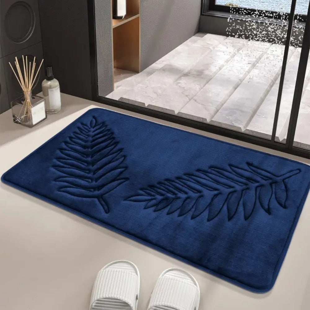 Memory Foam Bath Mat Set – Soft Absorbent Mats with Non-Slip Backing