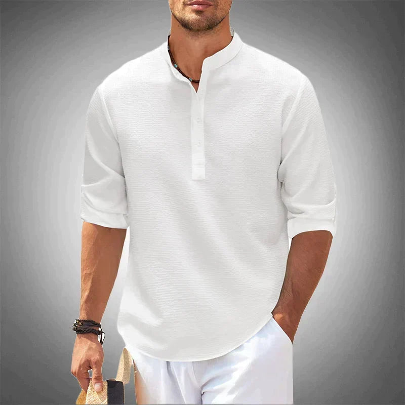 Men's Casual Shirt with Versatile Colours and Sizes XS–6XL