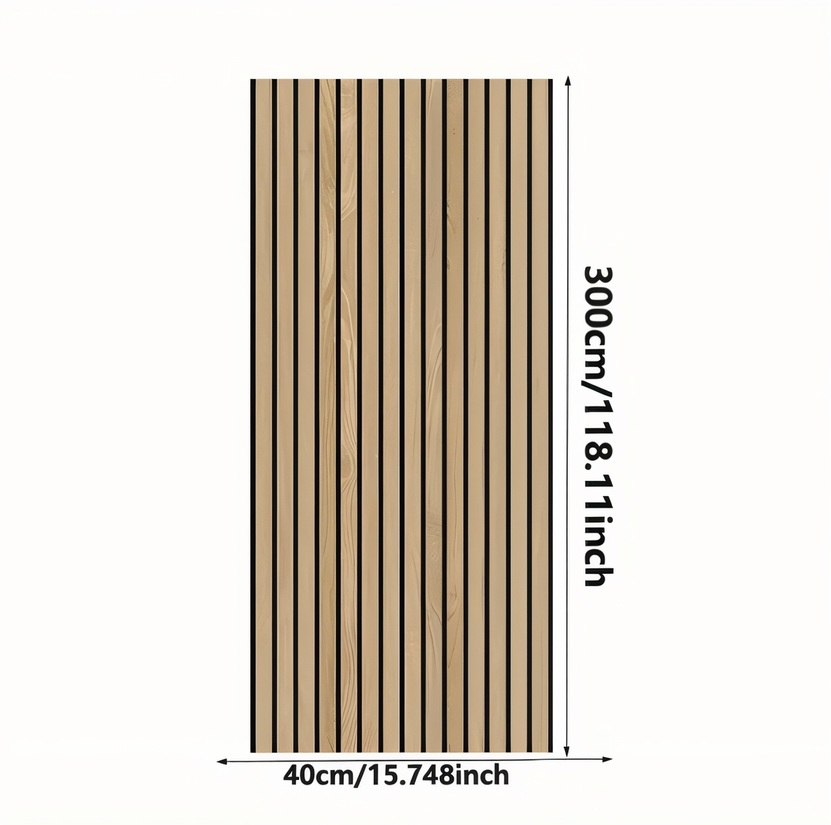 StickieFast 3D Wood Texture Wall Panels with Easy Self Adhesive Design