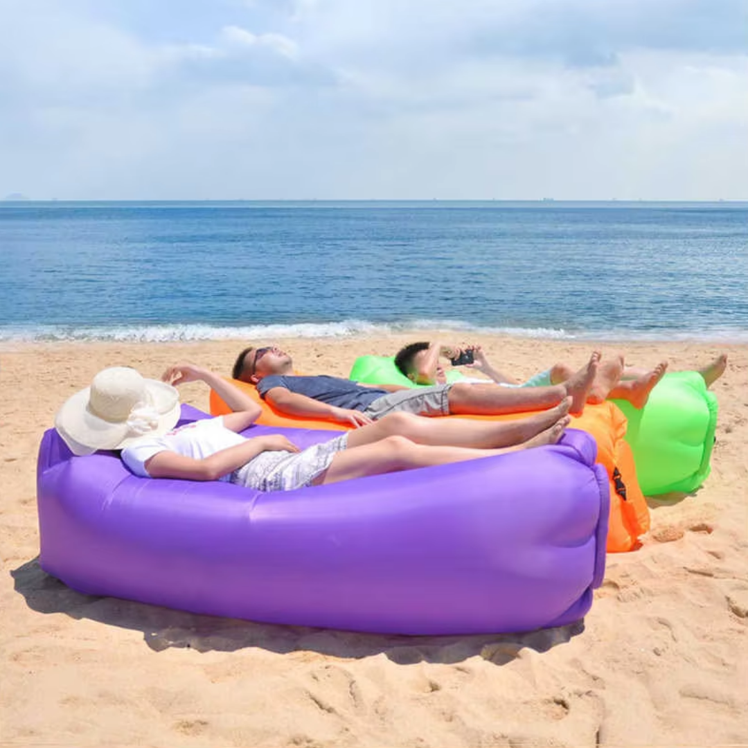 Werlona – Inflatable Air Lounger for Outdoor Relaxation and Comfort