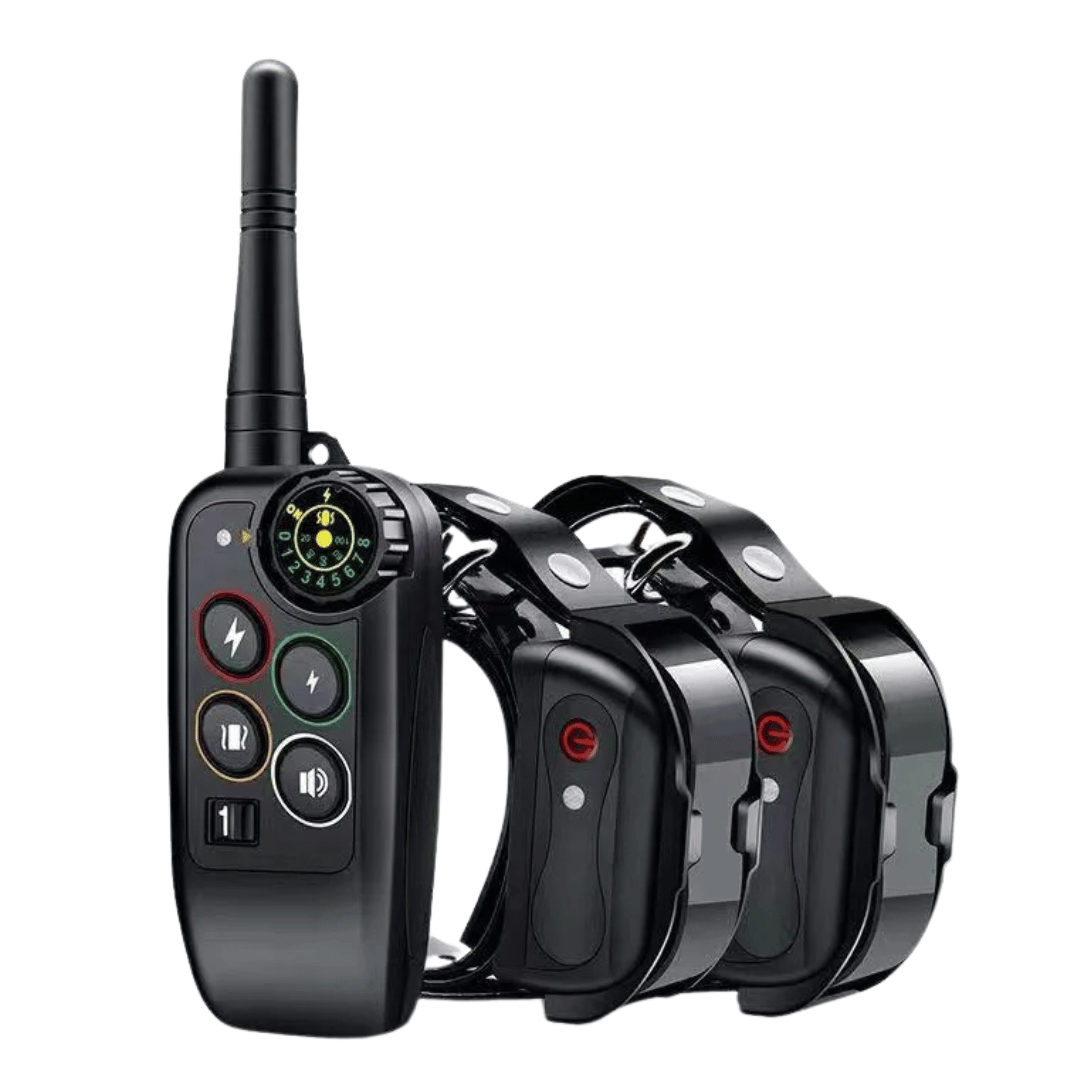 1000m Waterproof Dog Training Collar with Remote, Beep, Vibration and Stimulation Modes