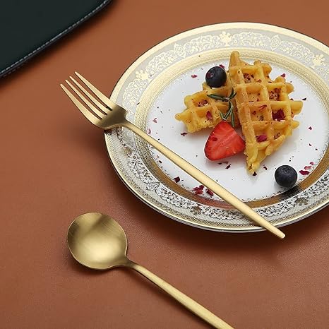 20-Piece 18/10 Stainless Steel Cutlery Set with Matte Finish