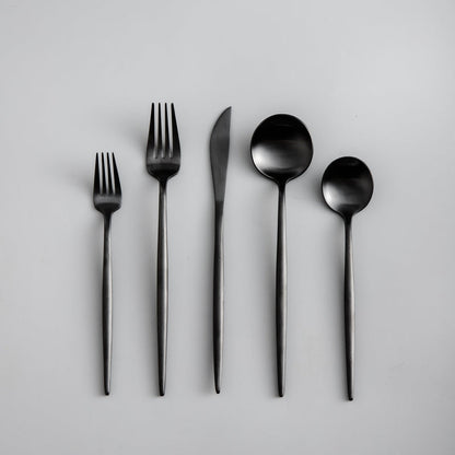 20-Piece 18/10 Stainless Steel Cutlery Set with Matte Finish