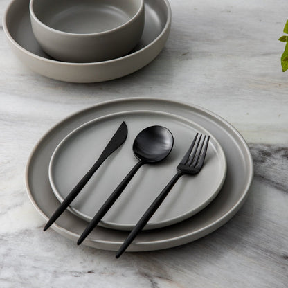 20-Piece 18/10 Stainless Steel Cutlery Set with Matte Finish