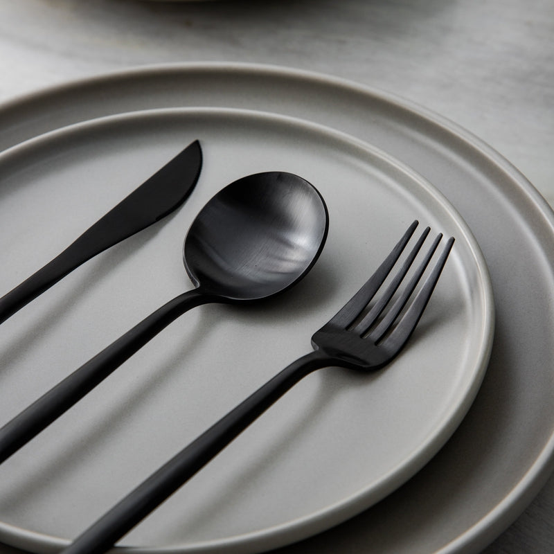 20-Piece 18/10 Stainless Steel Cutlery Set with Matte Finish