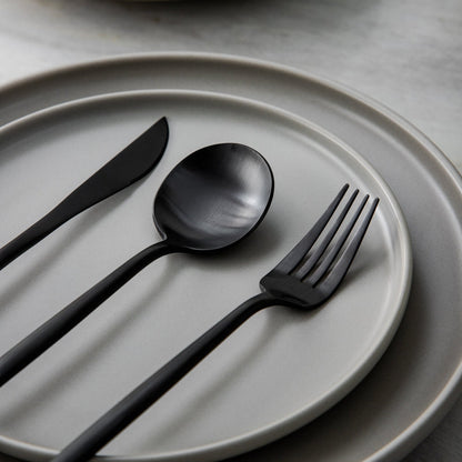 20-Piece 18/10 Stainless Steel Cutlery Set with Matte Finish