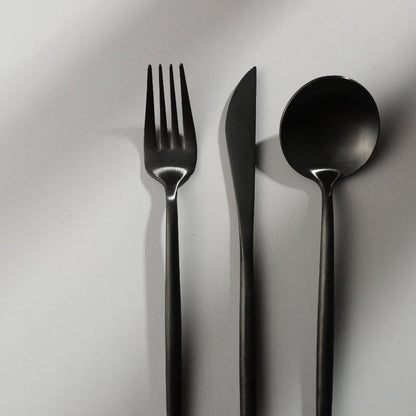 20-Piece 18/10 Stainless Steel Cutlery Set with Matte Finish