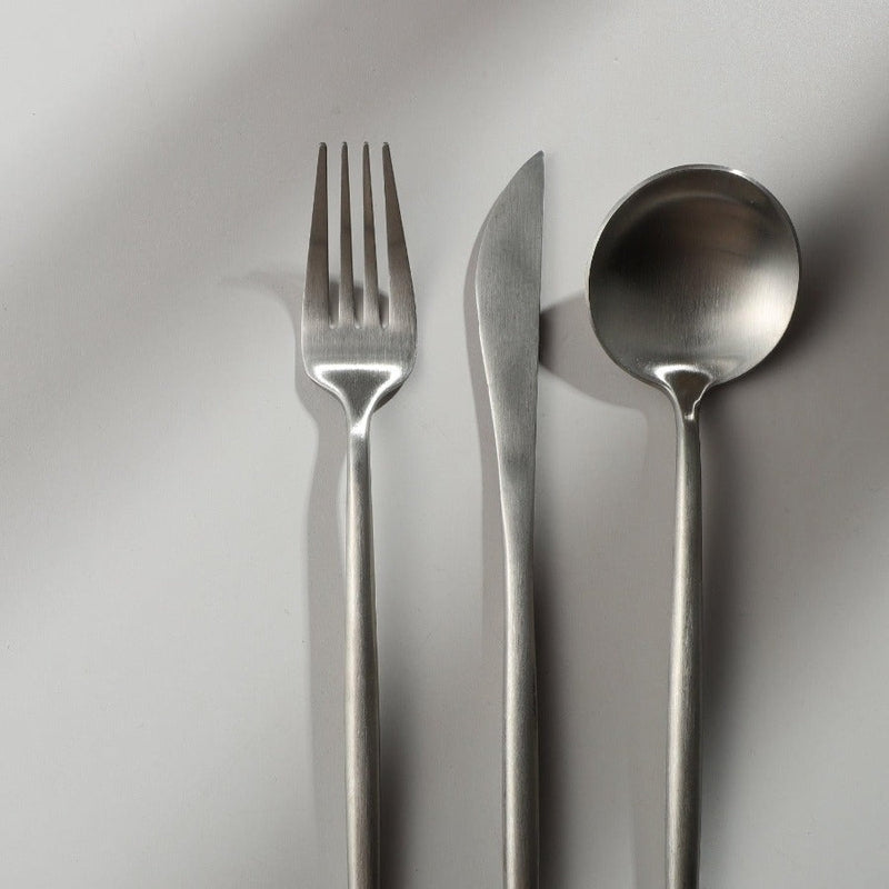 20-Piece 18/10 Stainless Steel Cutlery Set with Matte Finish