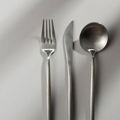 20-Piece 18/10 Stainless Steel Cutlery Set with Matte Finish