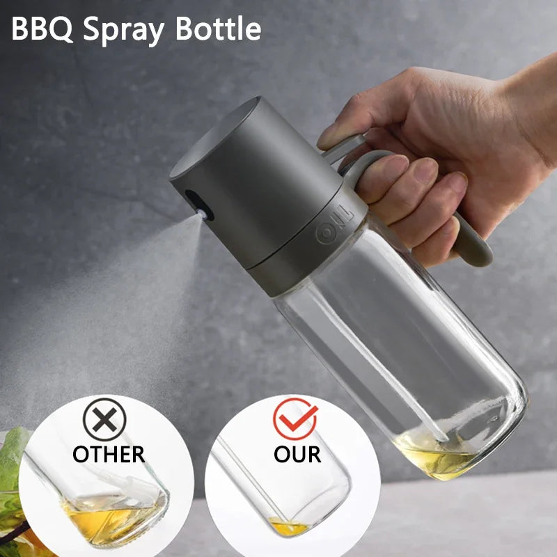 250 ml Borosilicate Glass Oil Spray Bottle for Cooking