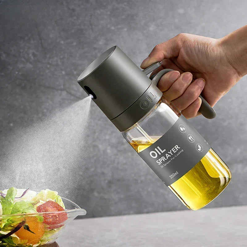 250 ml Borosilicate Glass Oil Spray Bottle for Cooking