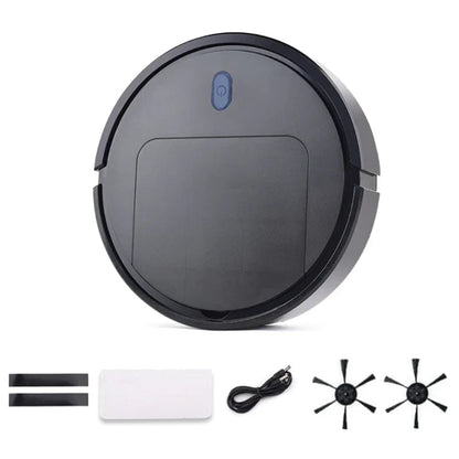 3-in-1 Robot Vacuum Cleaner with Sweeping and Mopping Functions for Home
