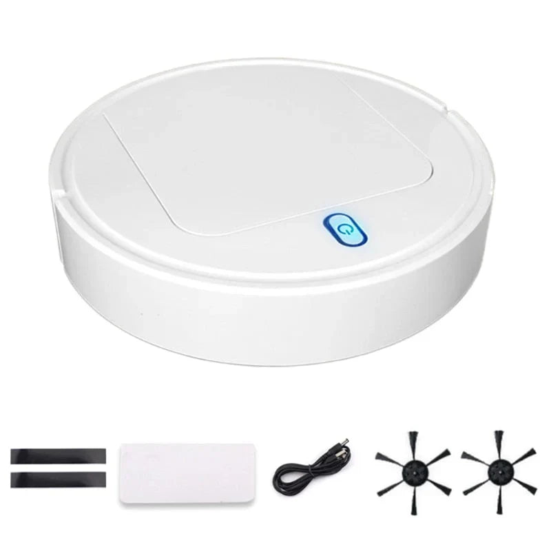 3-in-1 Robot Vacuum Cleaner with Sweeping and Mopping Functions for Home