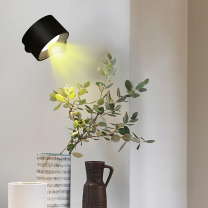 360° Wireless Wall Lamp with USB Charging and Touch Brightness Control