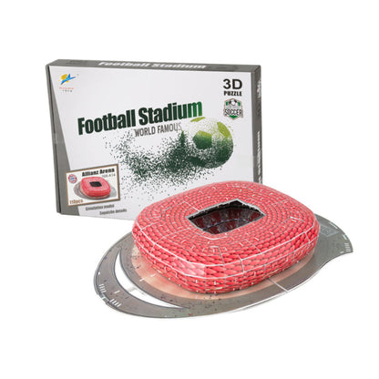 3D Football Stadium Puzzle Model for Teens and Adults