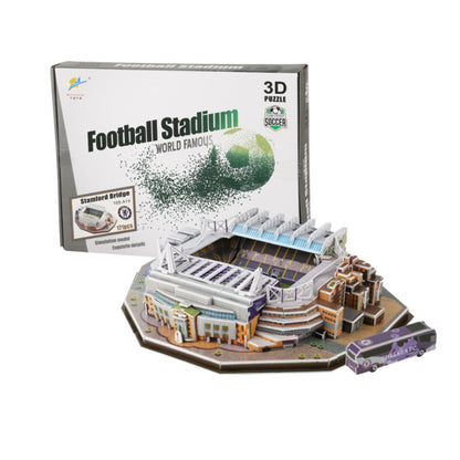 3D Football Stadium Puzzle Model for Teens and Adults
