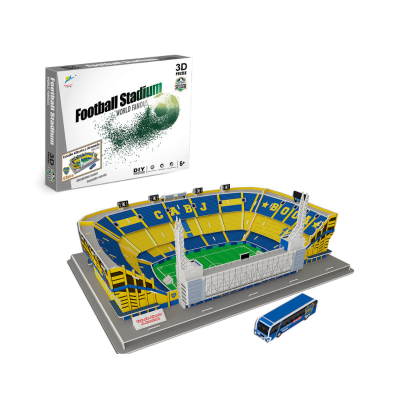 3D Football Stadium Puzzle Model for Teens and Adults