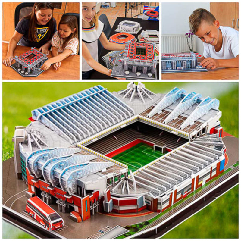 3D Football Stadium Puzzle Model for Teens and Adults