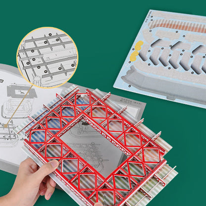 3D Football Stadium Puzzle Model for Teens and Adults