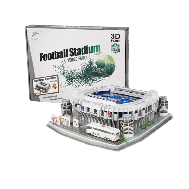 3D Football Stadium Puzzle Model for Teens and Adults