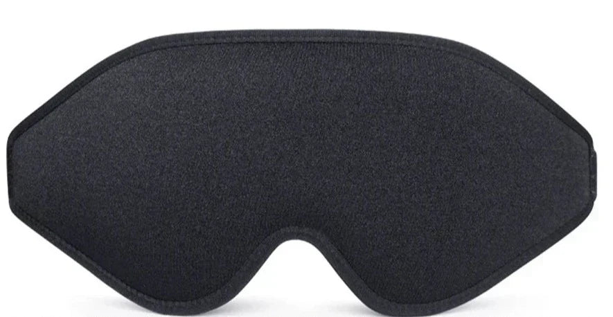 3D Memory Foam Sleep Mask with Light Blocking and Adjustable Fit