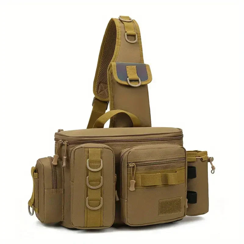 Multifunctional Outdoor Fishing Backpack Waterproof Tackle Bag Fishing Gear