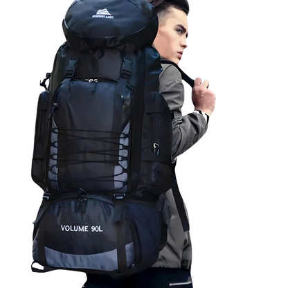 90L Hiking Backpack - Waterproof, Lightweight & Comfortable