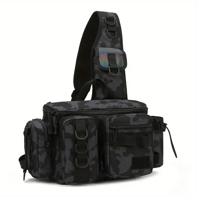 Multifunctional Outdoor Fishing Backpack Waterproof Tackle Bag Fishing Gear