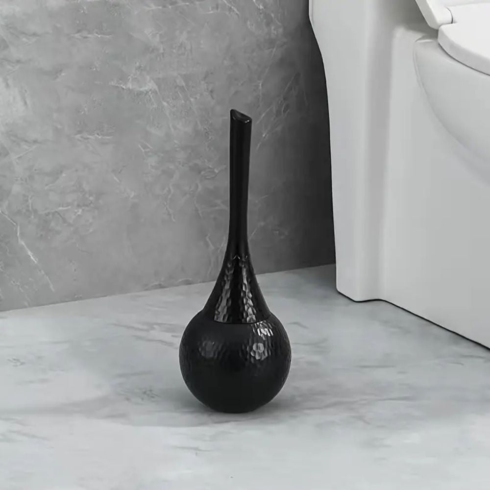ABS Toilet Brush with Holder Ergonomic Bathroom Cleaning Tool