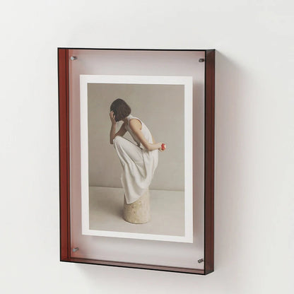 Acrylic Photo Frame – Transparent Colourful Design for Photos and Art Prints
