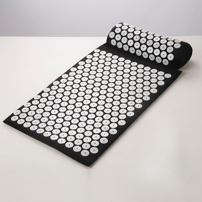 Acupressure Therapy Mat Set with Neck Support Cushion and Spike Discs