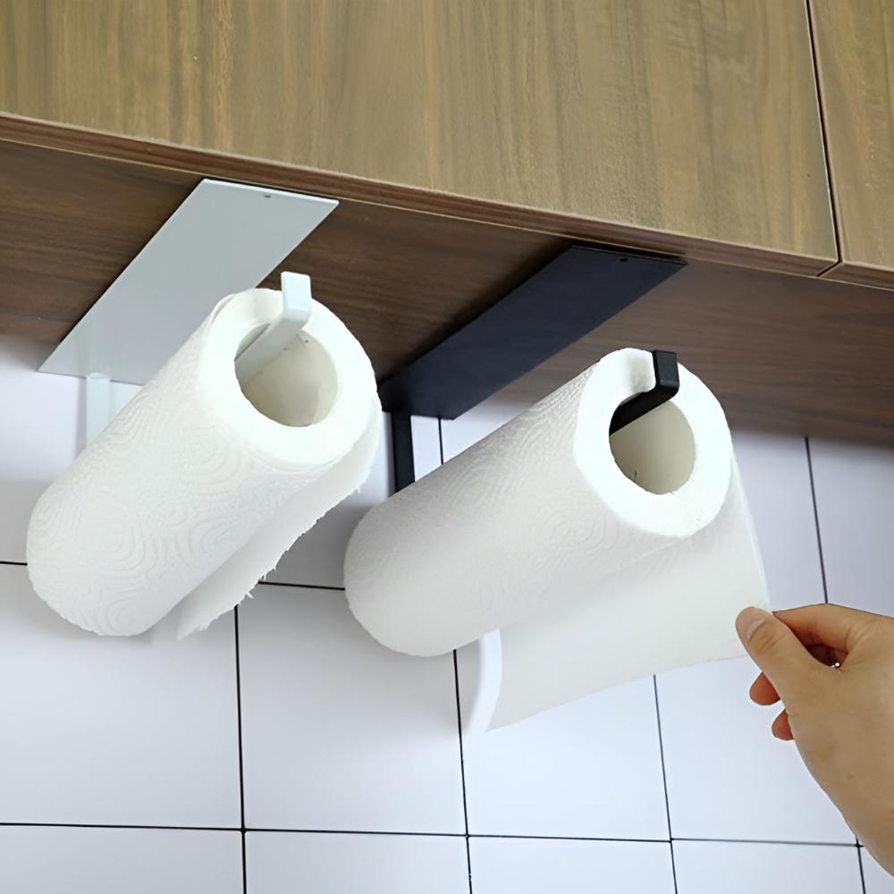 Adhesive Wall Holder for Kitchen Rolls, Towels and Small Accessories