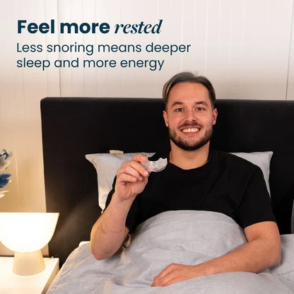 Adjustable Anti-Snoring Mouthpiece with Soft Silicone Comfort Design