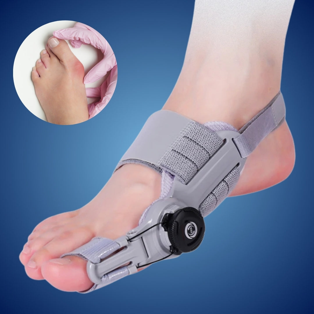 Adjustable Bunion Support with Toe Separator for Hallux Valgus