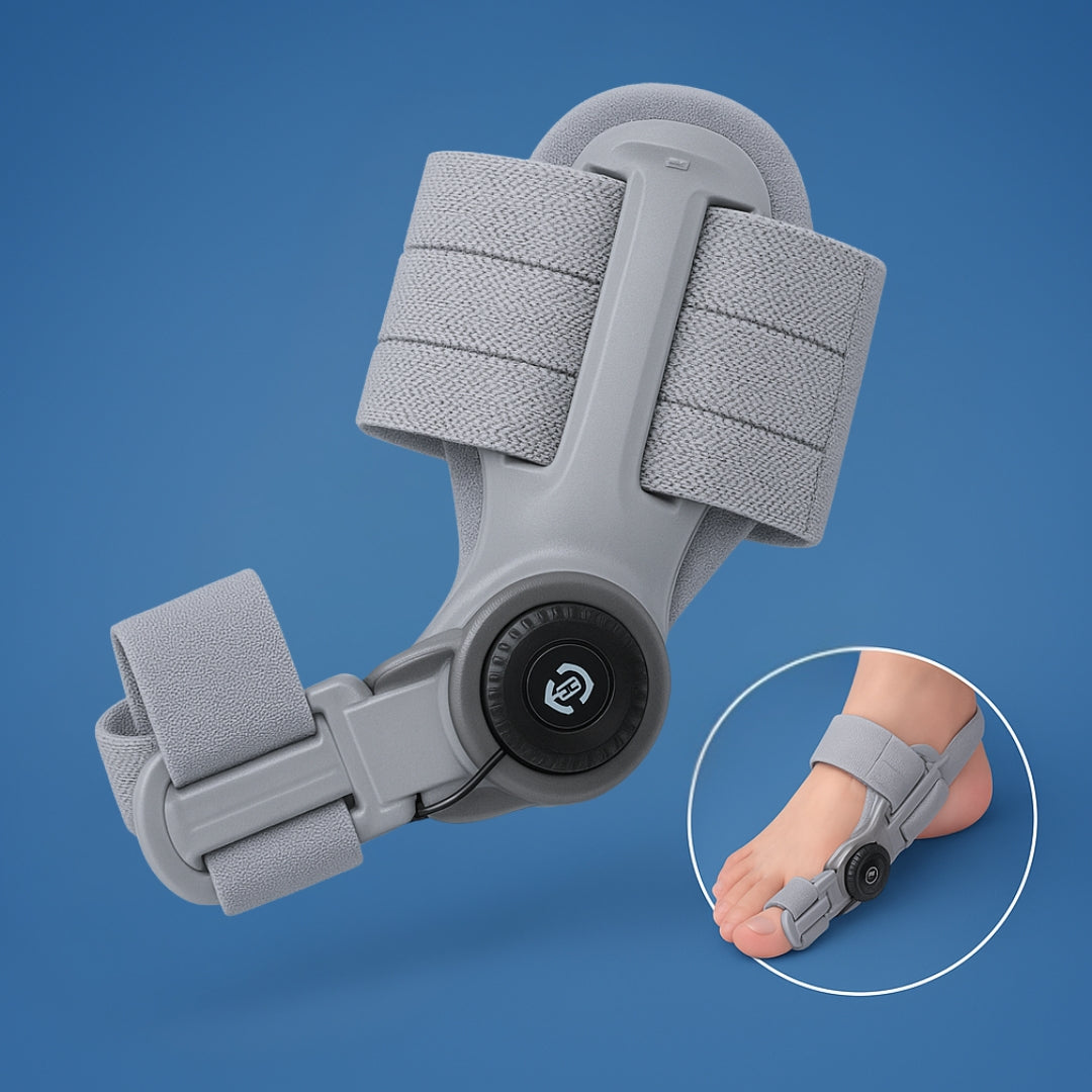 Adjustable Bunion Support with Toe Separator for Hallux Valgus