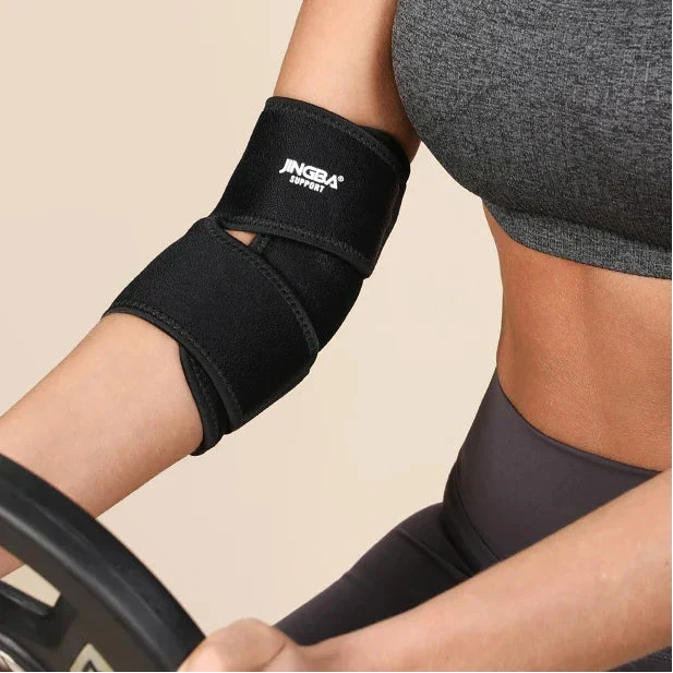 Adjustable Elbow Compression Brace with Mercerised Fabric
