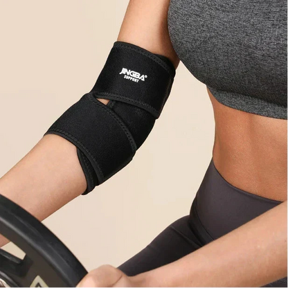 Adjustable Elbow Compression Brace with Mercerised Fabric