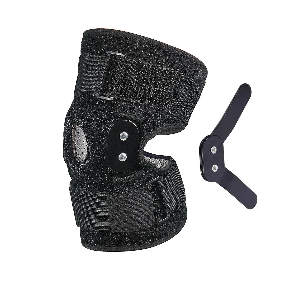 Adjustable Hinged Knee Brace with Breathable Neoprene Support