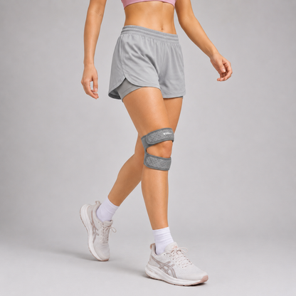 Adjustable Patellar Support Strap with Hook and Loop Closure