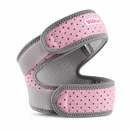Adjustable Patellar Support Strap with Hook and Loop Closure
