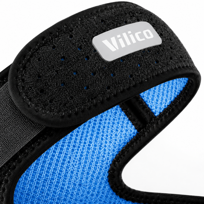 Adjustable Patellar Support Strap with Hook and Loop Closure
