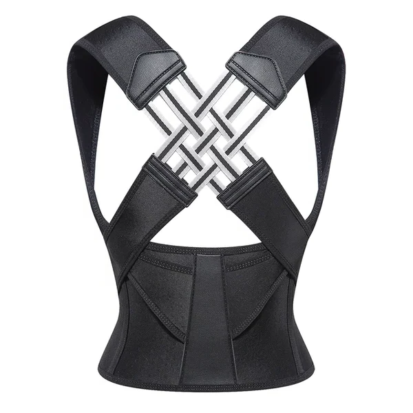 Adjustable Posture Corrector with Discreet Back and Shoulder Support