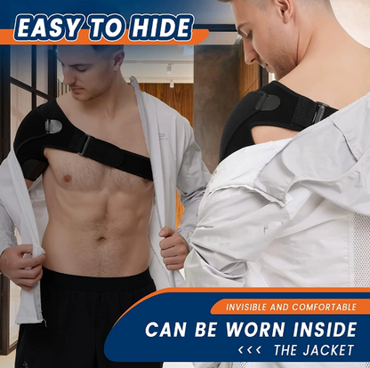 Adjustable Shoulder Support Brace with Breathable Neoprene Compression