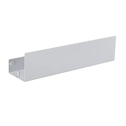 Aluminium Bathroom Wall Shelf with Side Hooks and Matte Finish