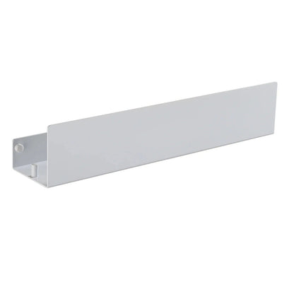Aluminium Bathroom Wall Shelf with Side Hooks and Matte Finish